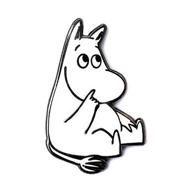 Moomintroll Pin for wholesale by PINTRILL