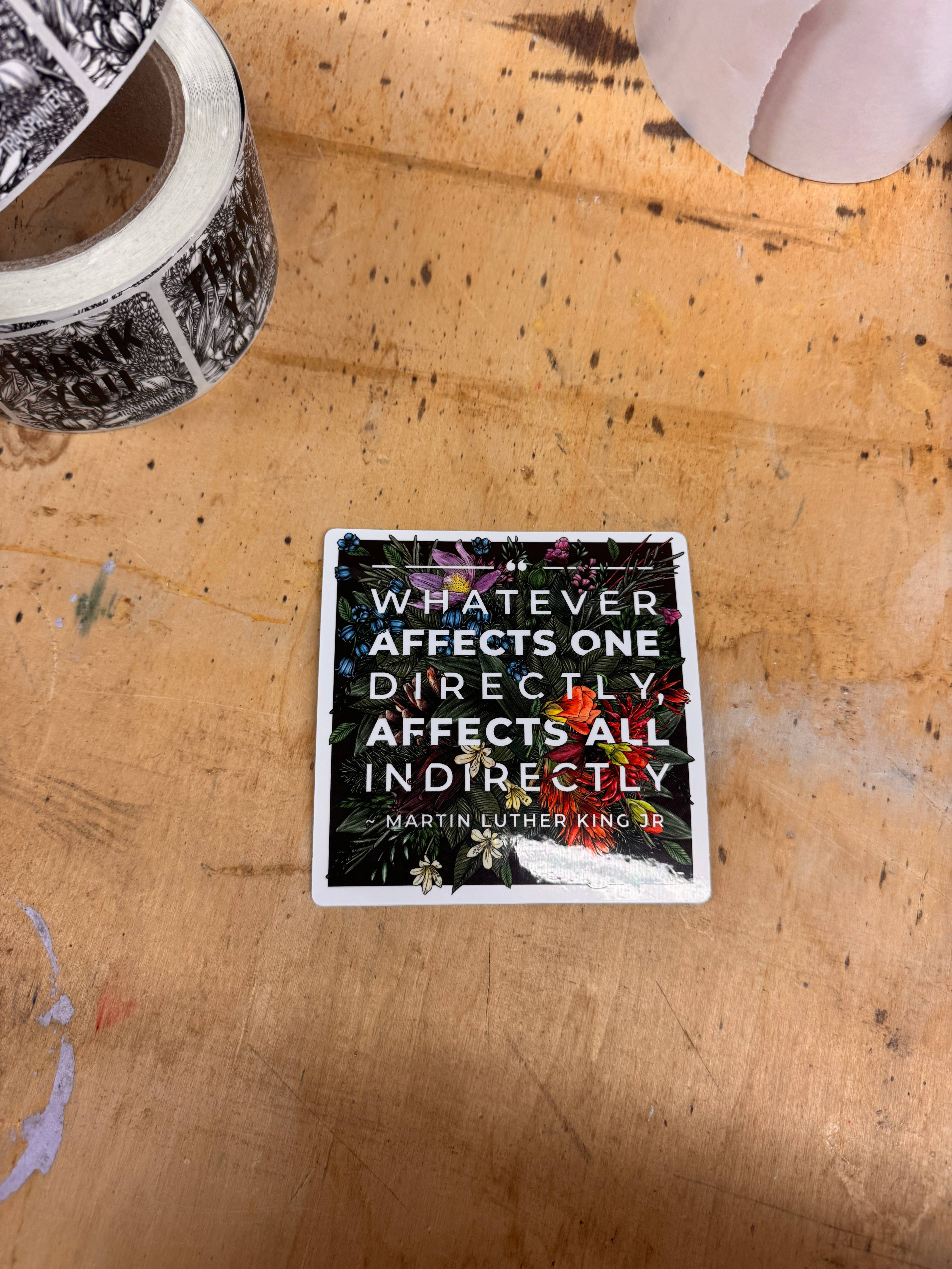 Transpainter - Wholesale Sticker - Dr. Martin Luther King Jr Quote Sticker | MLK Day Stickers15