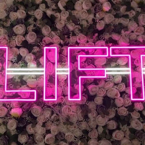 Placas de néon para ginásio de elevação, luzes de néon, sinais de néon LED para por atacado de Aoos Custom