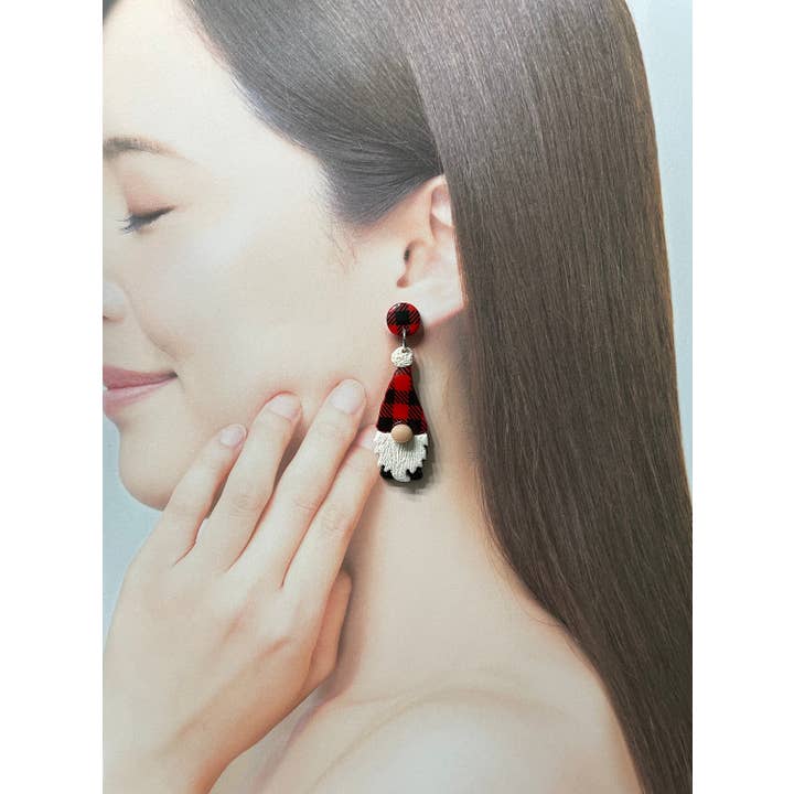 Happy Gauges - Wholesale Gauge/Plug Earrings - Gauge Hiders, Buffalo Plaid, Gnomes, Hiders, Dangle Gauges