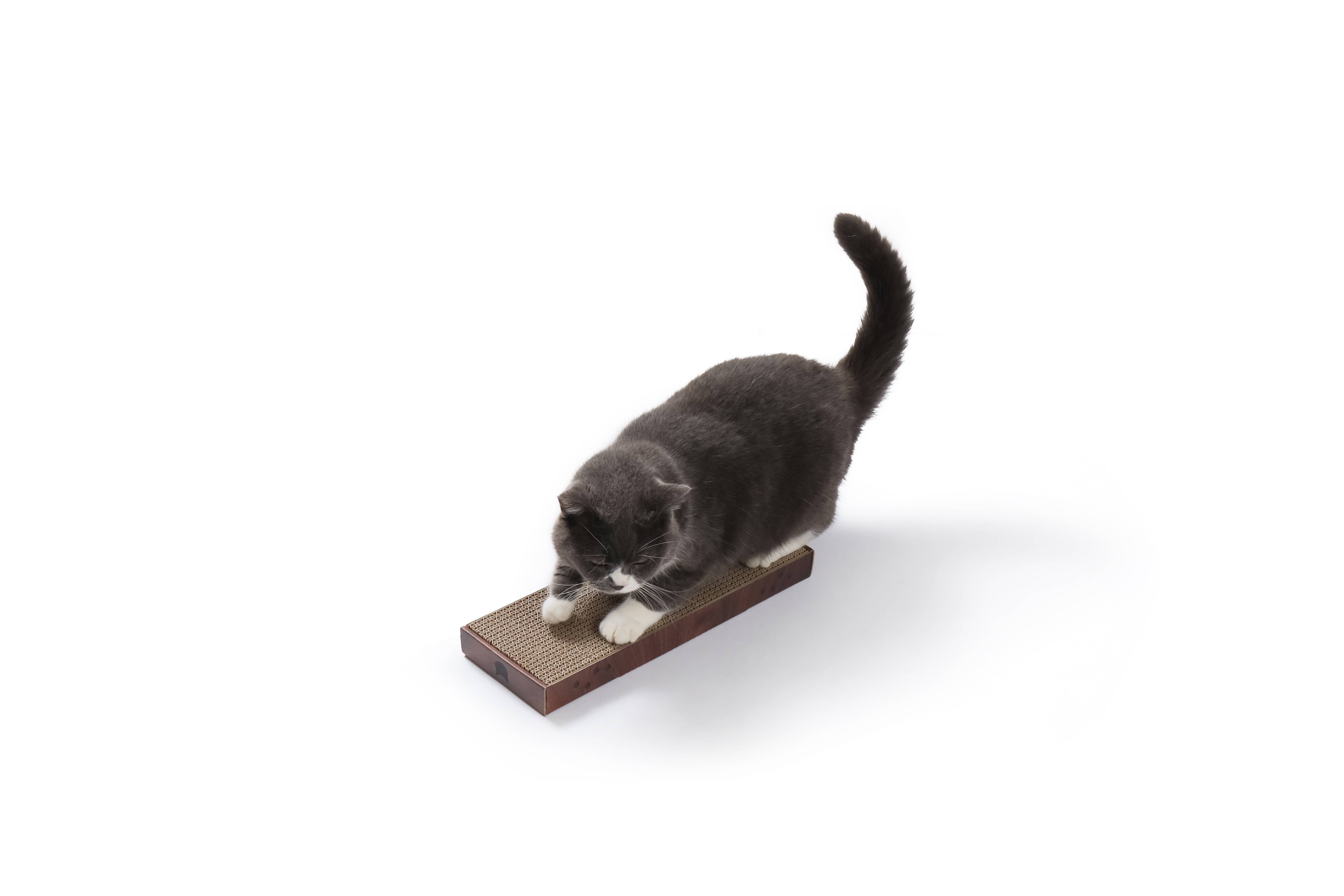 MOON-X USA, INC. - Wholesale Pet Scratcher - Cat - Hang & Scratch Doorknob Scratcher (Dark cherry) 6