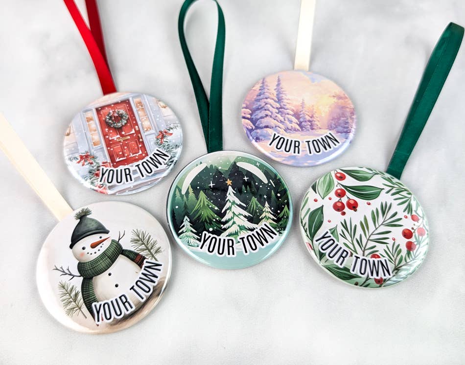 Aphrodite Bookclub - Wholesale Ornament - Personalized Ornament Name Drop ornament Holiday Snow Globe2