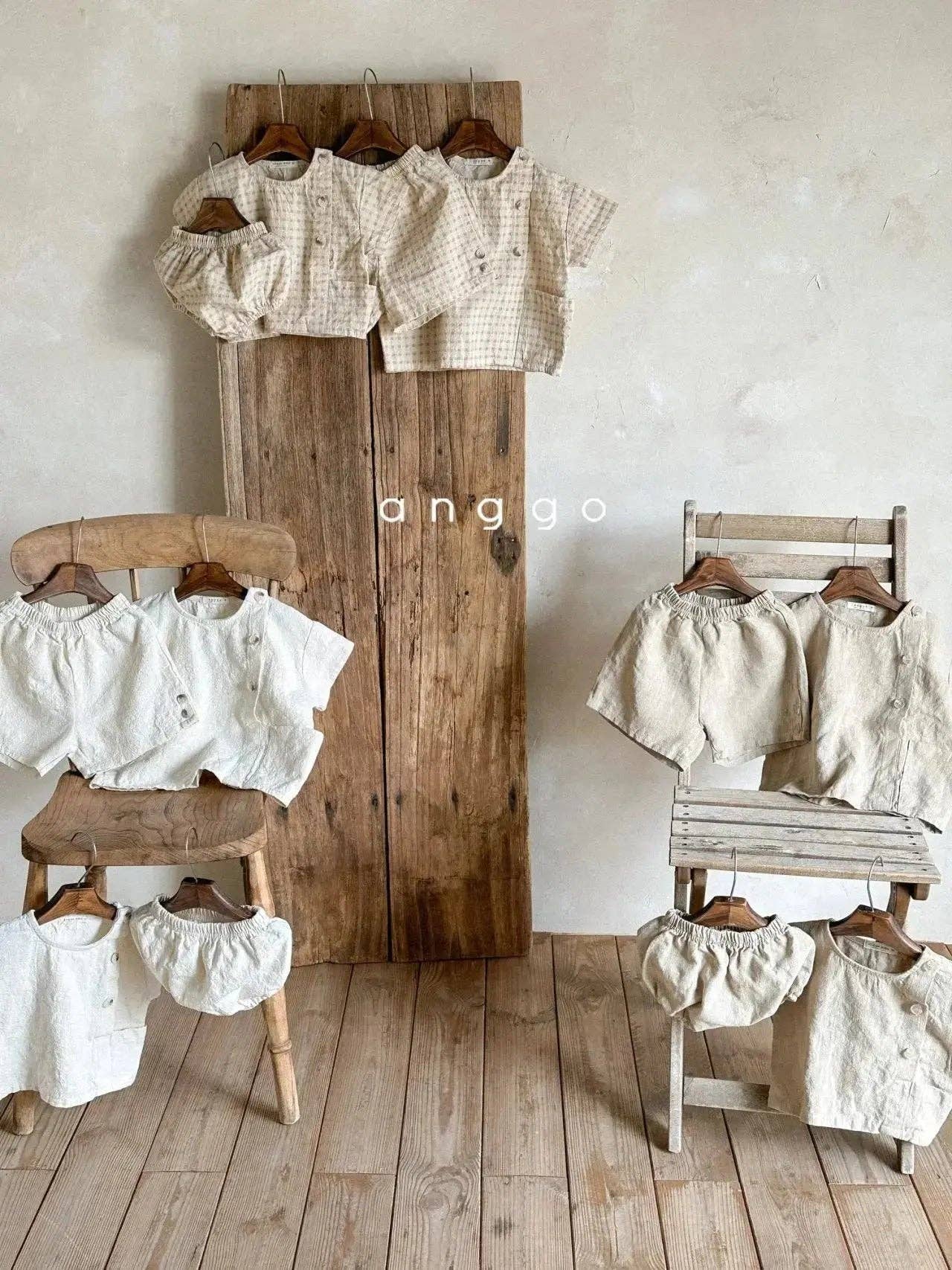 Cozy Kidz – wholesale Top & short set – Kids – Cinamon Top Bottom Set19