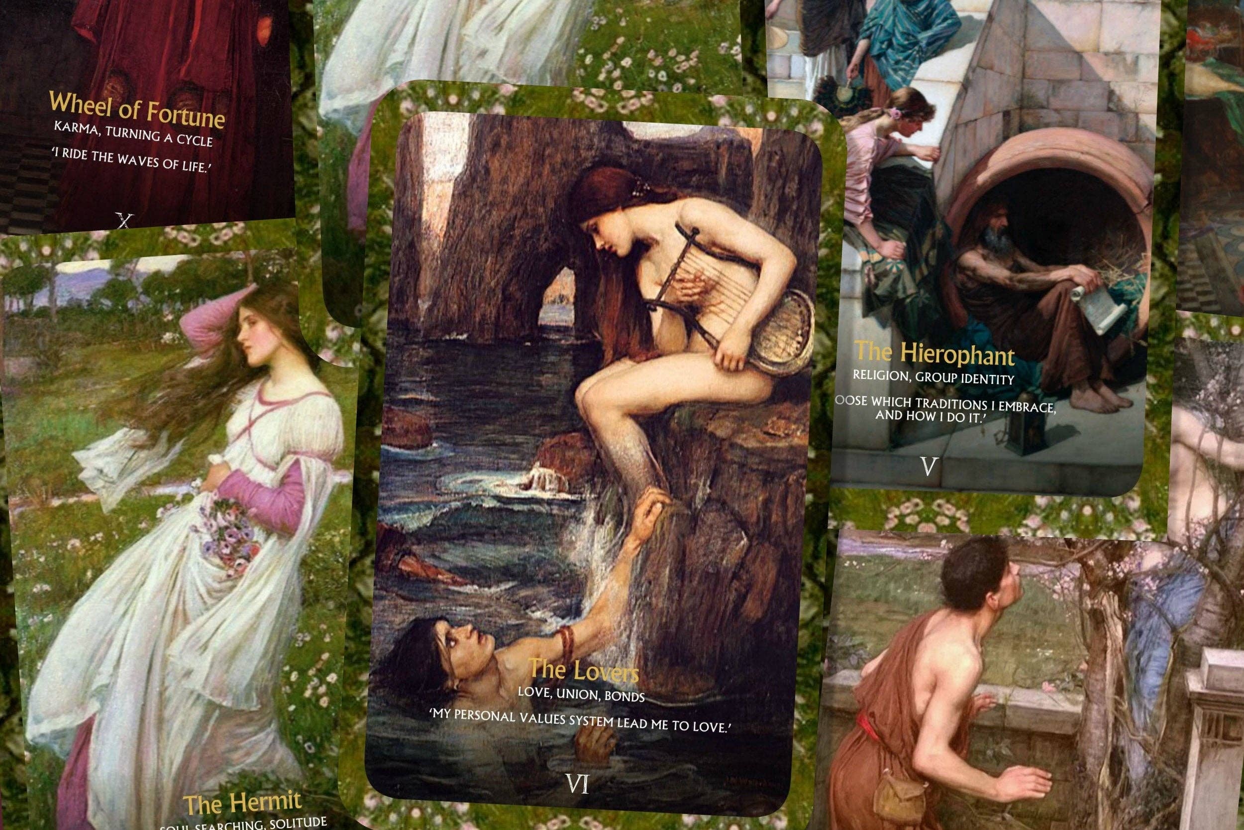 Ibiza Tarot USA - Wholesale Tarot Cards - The Crystal Ball Tarot - Major Arcana - John William Waterho2