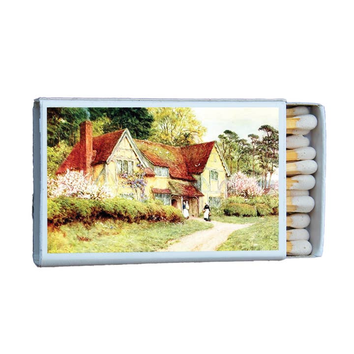 Fósforos de Casa de Campo • Caixa de Fósforos de Decoração • Acessório para Velas por atacado de Most Amazing