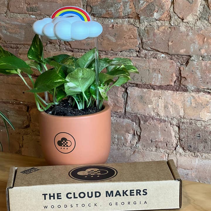 The Cloud Makers - Wholesale Plant Pot - Primary Rainbow Charm for Dripping Rain CloudsÂ