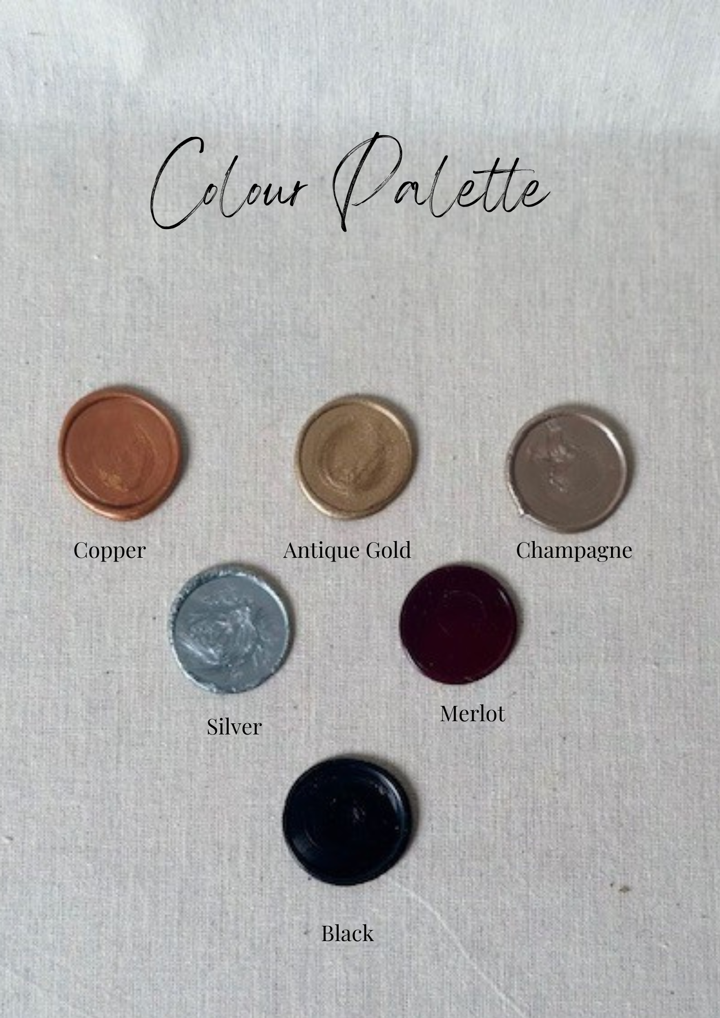 Amberleigh Home Crafts - Wholesale Sealing Wax - Heart Wax Seal Set - pack of 9 seals4