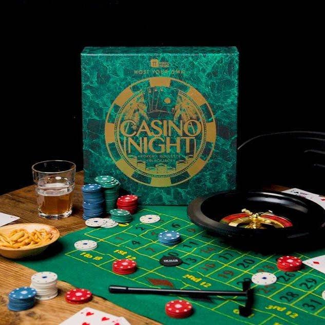 Talking Tables USA - Wholesale Board Game - Casino Night Game Kit | Board Game | Fathers Day Gifts |
