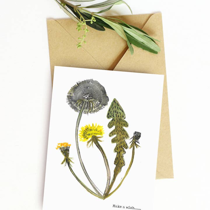 Haz una tarjeta de deseo de buena suerte para venta al por mayor de Angela Savage Illustration