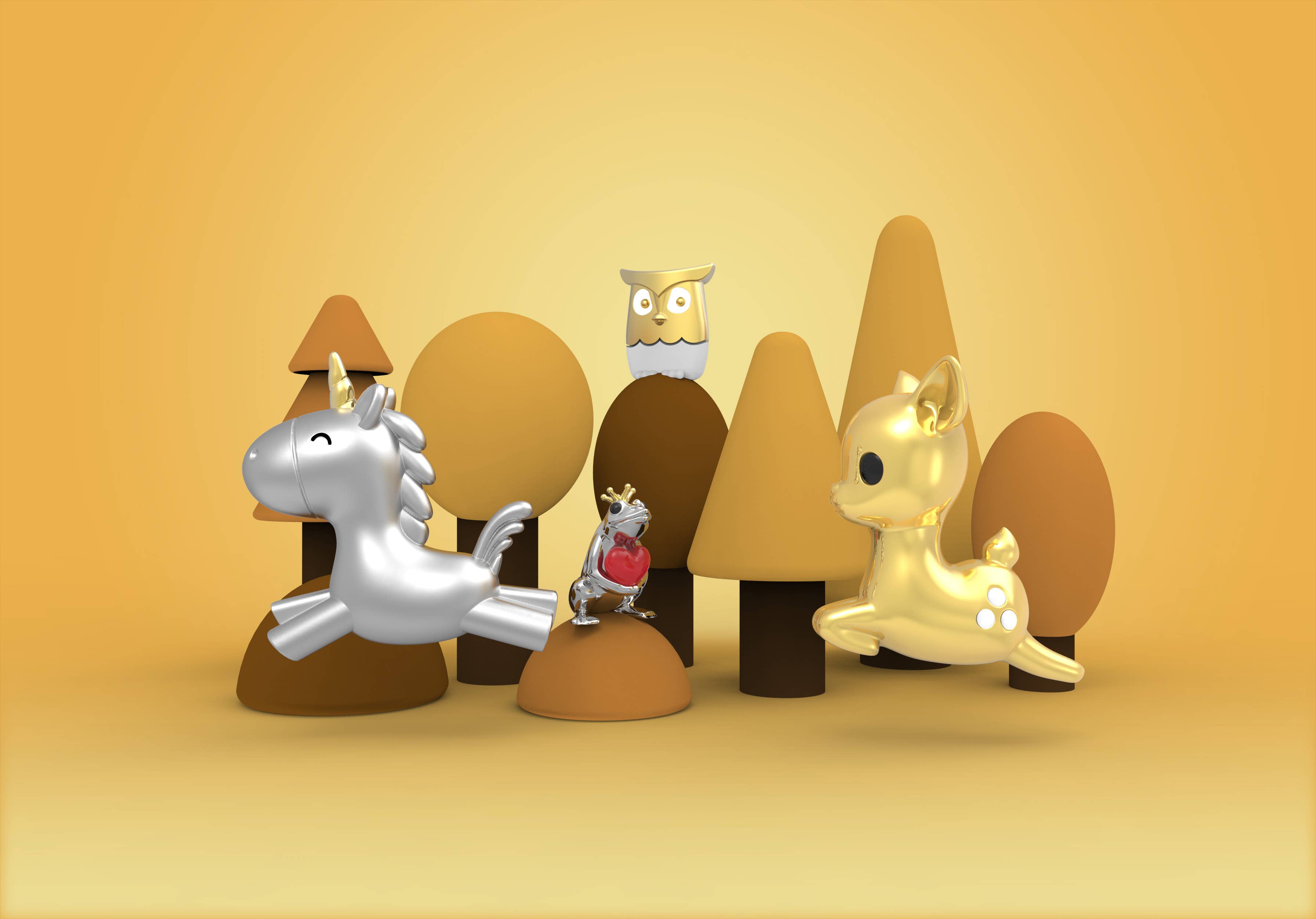 Anew International Corp. - Wholesale Keychain - Unisex - FALLOW DEER KEYRING4