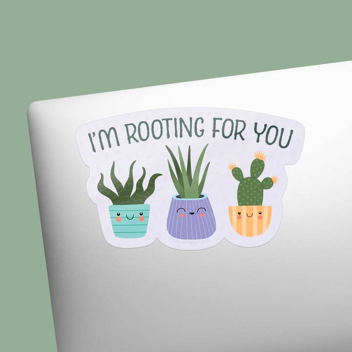 Sentinel Supply - Wholesale Sticker - I'm Rooting for You Plant Sticker6