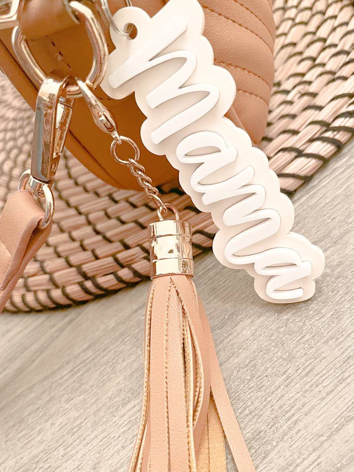 Akryl Mama nøglering | Mama for engroshandel hos Modern Mama