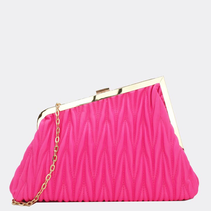 Tom&Eva (F.D.M diffusion) - Wholesale Clutch Bag - Women's - Quilted Biface Pouch-22C-55524