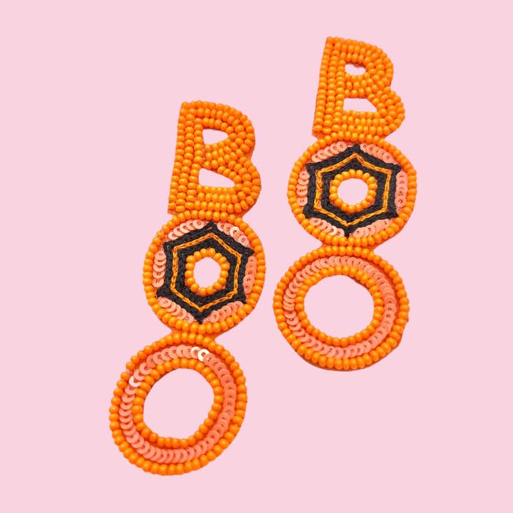 Boo Orange 210 (Mix & Match Any 10 or More Pair) for wholesale by Camel Threads