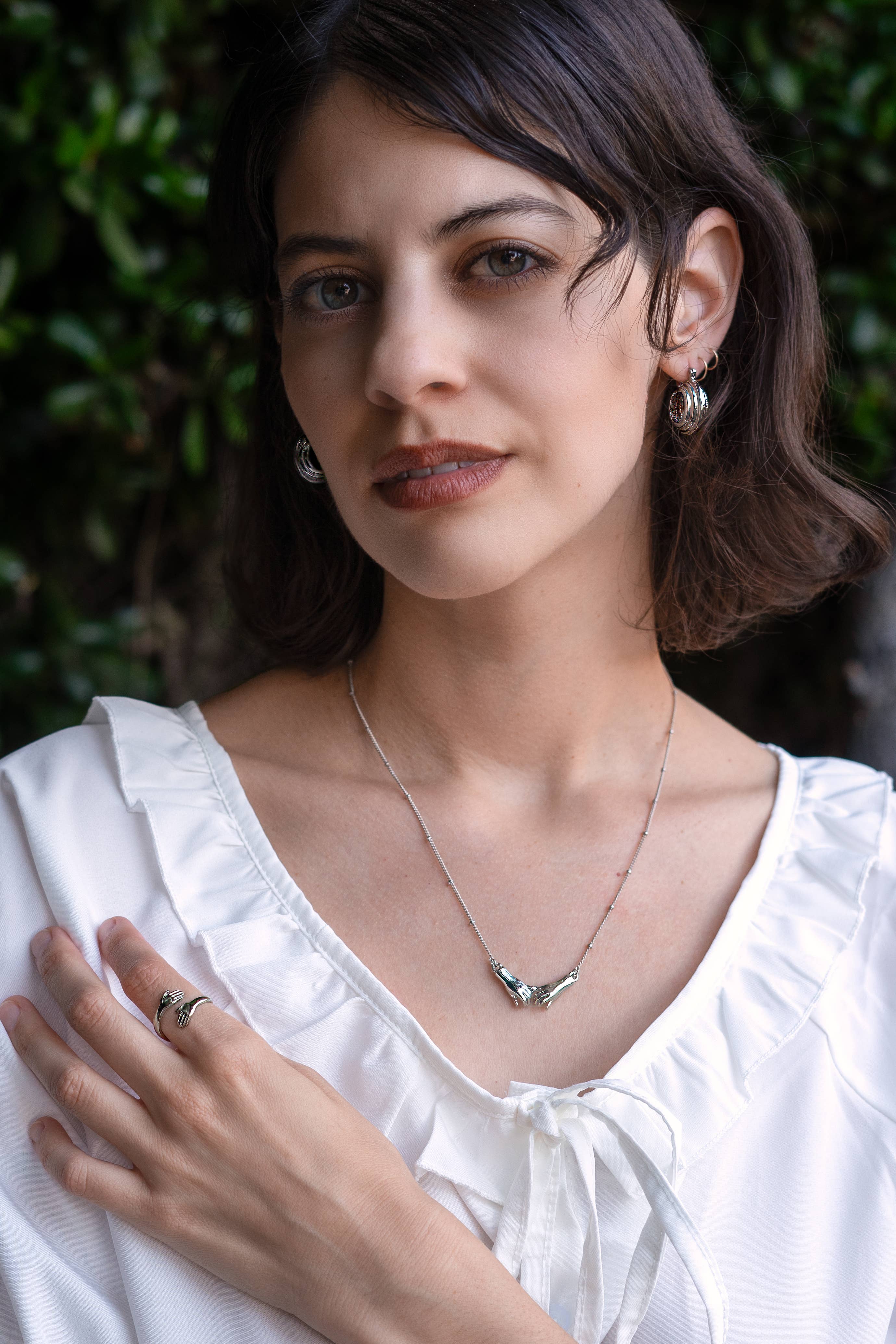 Peter and June - Vendita all'ingrosso Anello midi/a fascia - Anello I Wanna Hold Your Small - Argento3