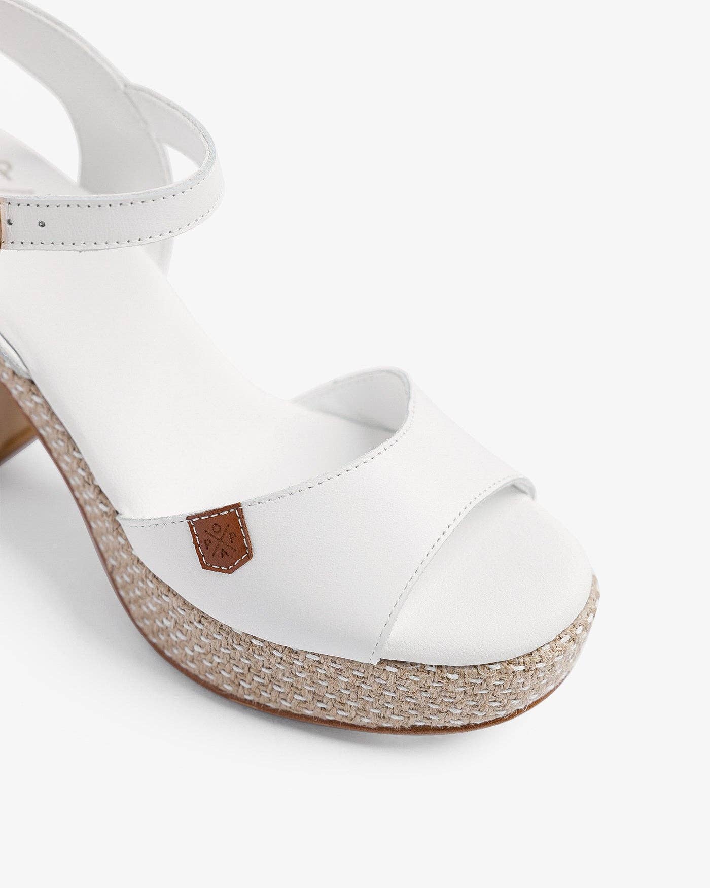 POPA - Wholesale Sandals - Women's - Daira White Leather Sandal3