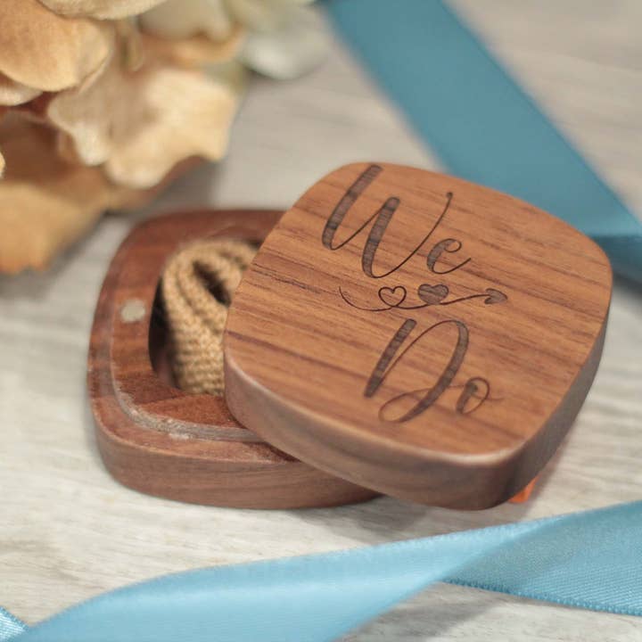 Bride and Bow - Wholesale Jewellery box/organiser - Wooden Ring Box - We Do Design1