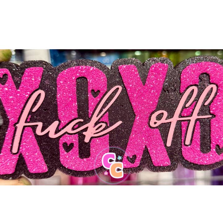 XOXO Va te faire foutre Freshie | Désodorisant pour voiture | Saint-Valentin pour la vente par Crafting Cleveland