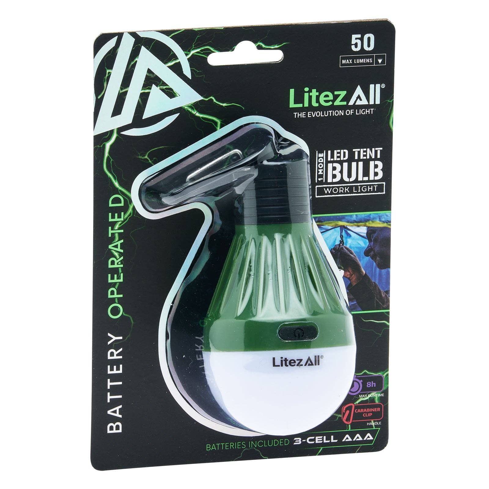 LitezAll - Wholesale Flashlight - LitezAll PortaBulb® with Carabiner12