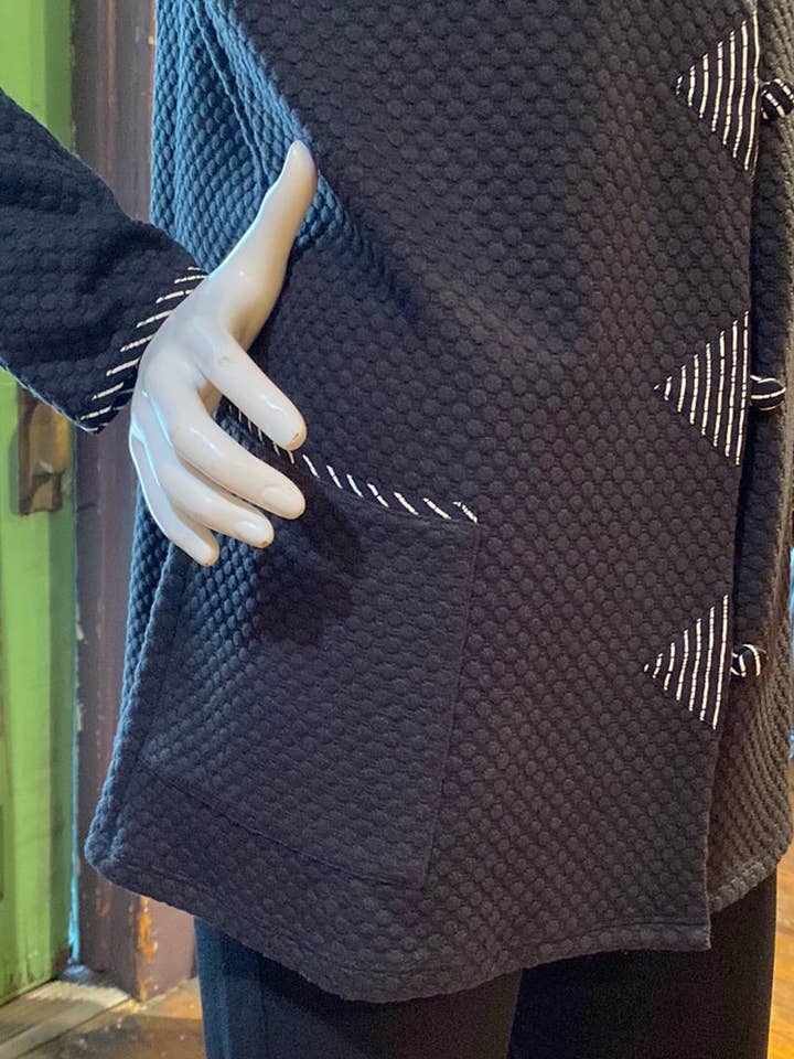 706 Black/ Stripe Knit for wholesale by Marla Duran