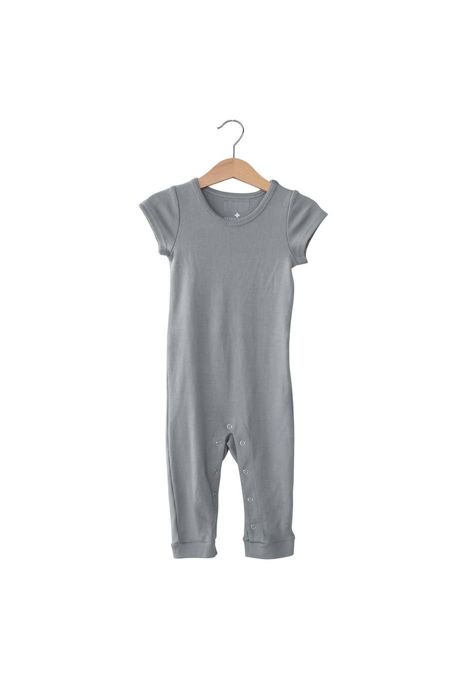 Modern Burlap - Wholesale Jumpsuit - Baby - Organic Short Sleeve Jumpsuit with Explorer Back18