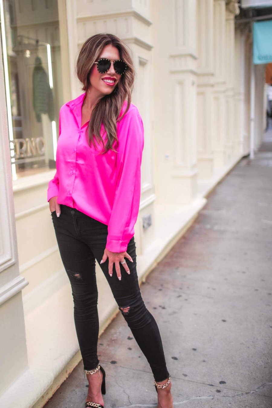 Jess Lea - Vendita all'ingrosso Camicia button down - Donna - Top Con Bottone Boss Babe6