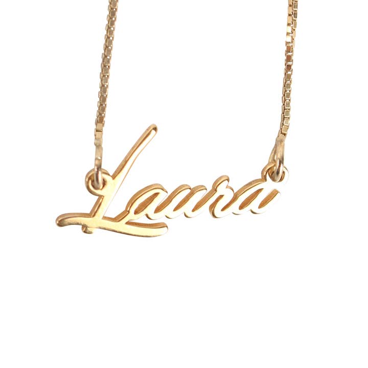 Winsberg naamketting voor wholesale door Anna Lou of London