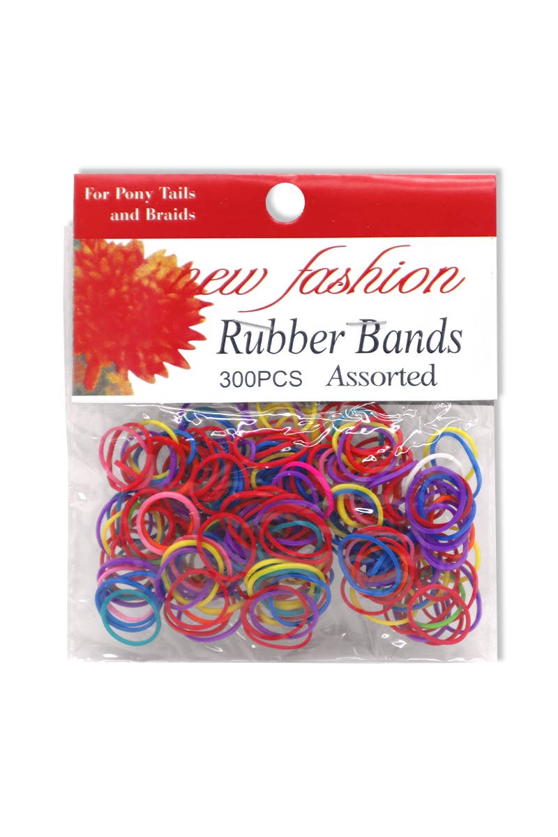 New Fashion OHR1011z Assorted 300 pcs Rubber Bands -12