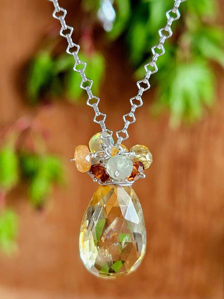 Collana con Gruppo di Citrino NBR0224 per la vendita all'ingrosso da parte di KRISTIN FORD Jewelry With Meaning