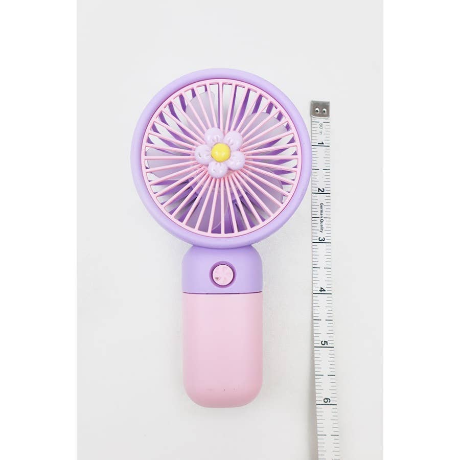 MIX COLOR Portable Hand Fan with USB Charger for wholesale on Faire5