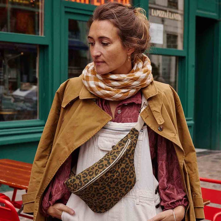 Rose in April - Wholesale Messenger Bag - Women's - WOMEN BUM BAG GRAOU OLIVE