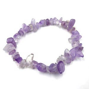 Shamans Crystal - Wholesale Beaded Bracelet - Crystal Chip Gemstone Bead Bracelet New Age Healing Chakra29