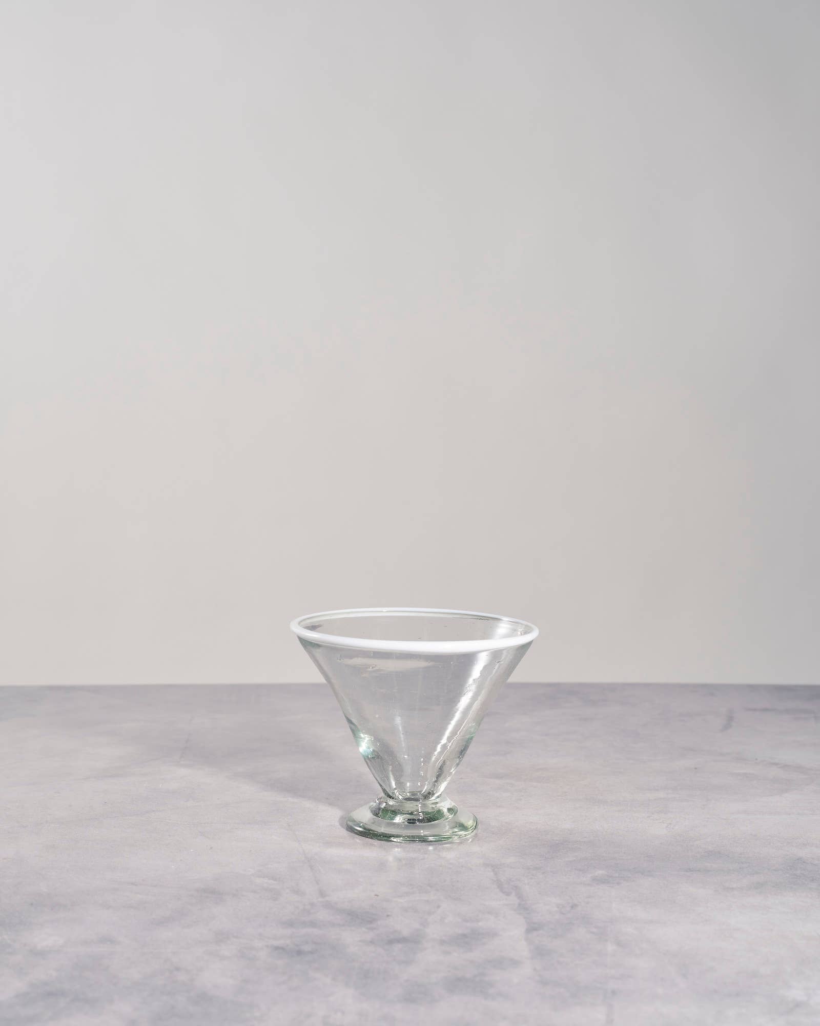 Sobremesa - Vente Verres à cocktail/alcool - Verre à Margarita à Bord Blanc | Soufflé à la Main | Verrerie Recyclée2