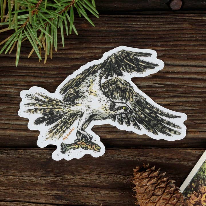 Osprey Sticker for wholesale by Alpinecho