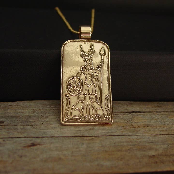 Freya Pendant Necklace - Norse Goddess of Love, Beauty & War for wholesale by Vis a Vis Jewelry
