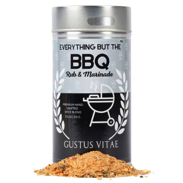 Everything But The BBQ Rub & Marinade for wholesale by Gustus Vitae