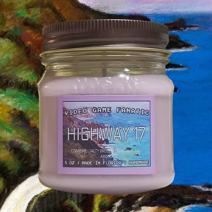 Half Life 2 inspirerat videospelsljus | Mason Jar för wholesale av Slaps Candles