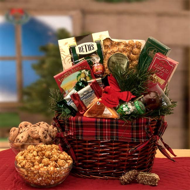 An Old Fashioned Christmas Gift Basket for wholesale by Gift Basket Drop Shipping