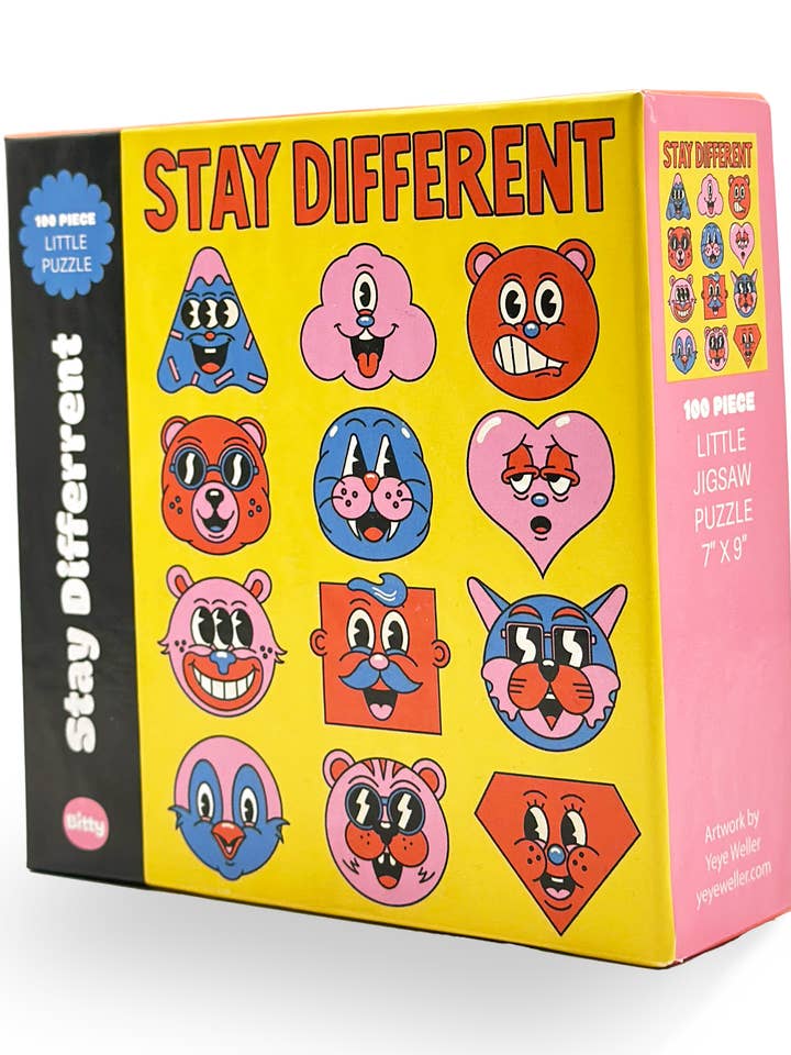 Stay Different for wholesale by Bitty Puzzles