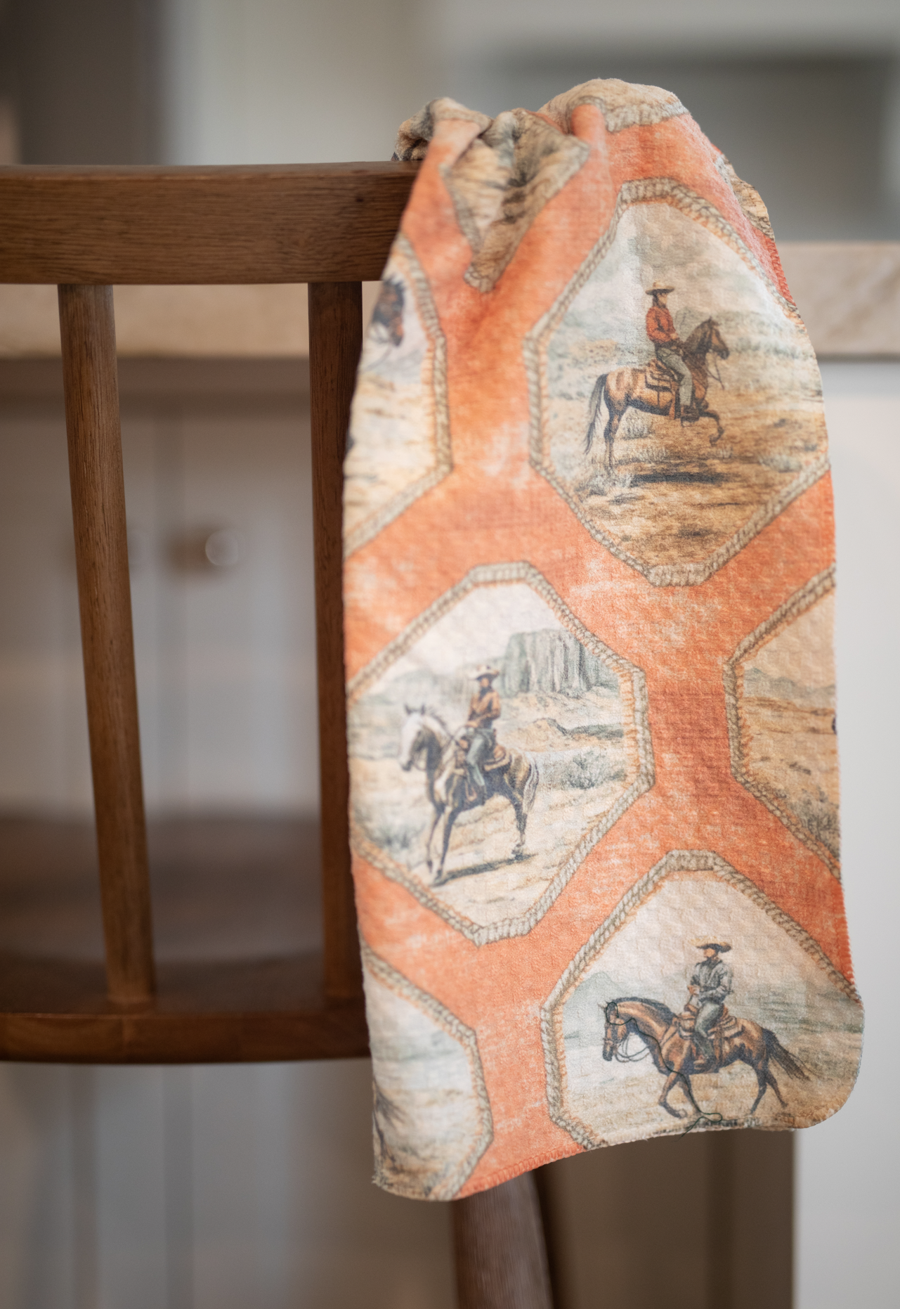 Loom Loom - Wholesale Tea Towel - Cowboy Frames2