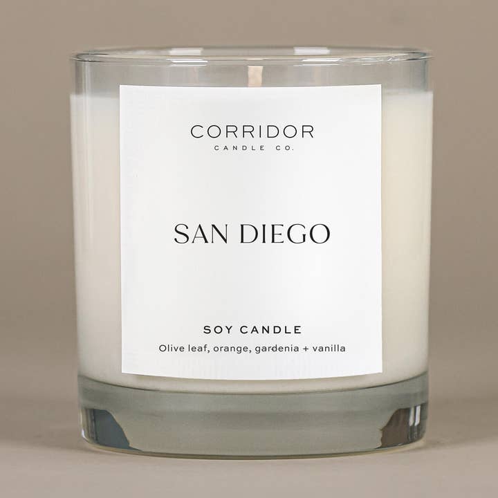 Corridor Candle Co. - Wholesale Jar/Filled Candle - San Diego Candle0