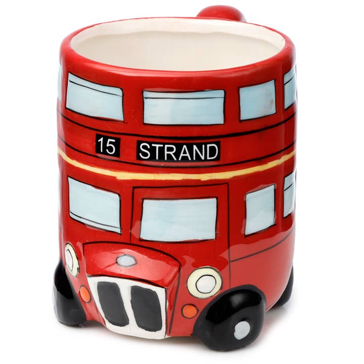 Puckator Ltd - Wholesale Coffee Mug - London Red Routemaster Bus Ceramic Shaped Mug