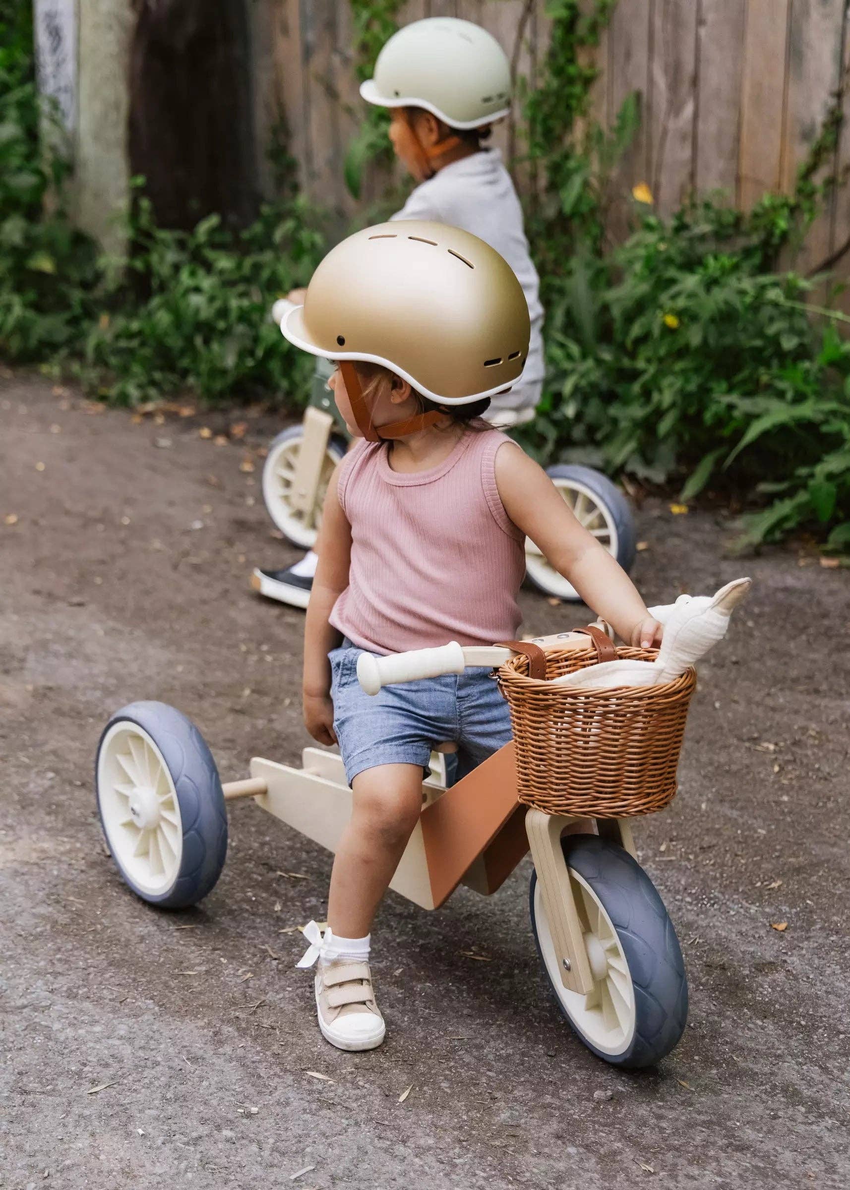 Coco Village - Wholesale Bike/Scooter - Kids - Wooden Balance Bike 3-in-1 - Grapefruit23