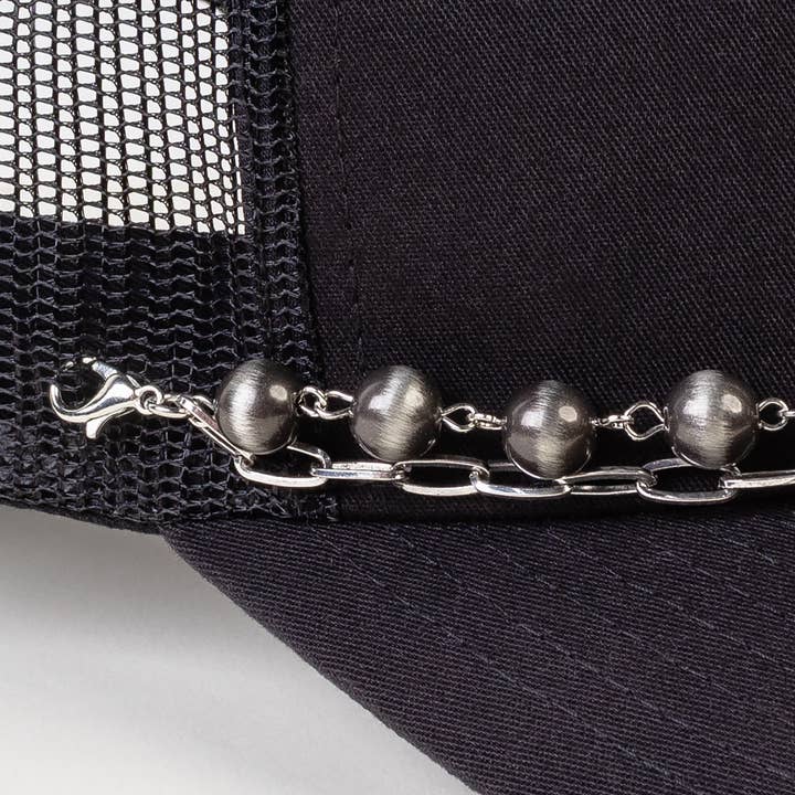 Your Fashion Wholesale - Wholesale Hat Accessory - Women's - Western Beaded Trucker Hat Chain3