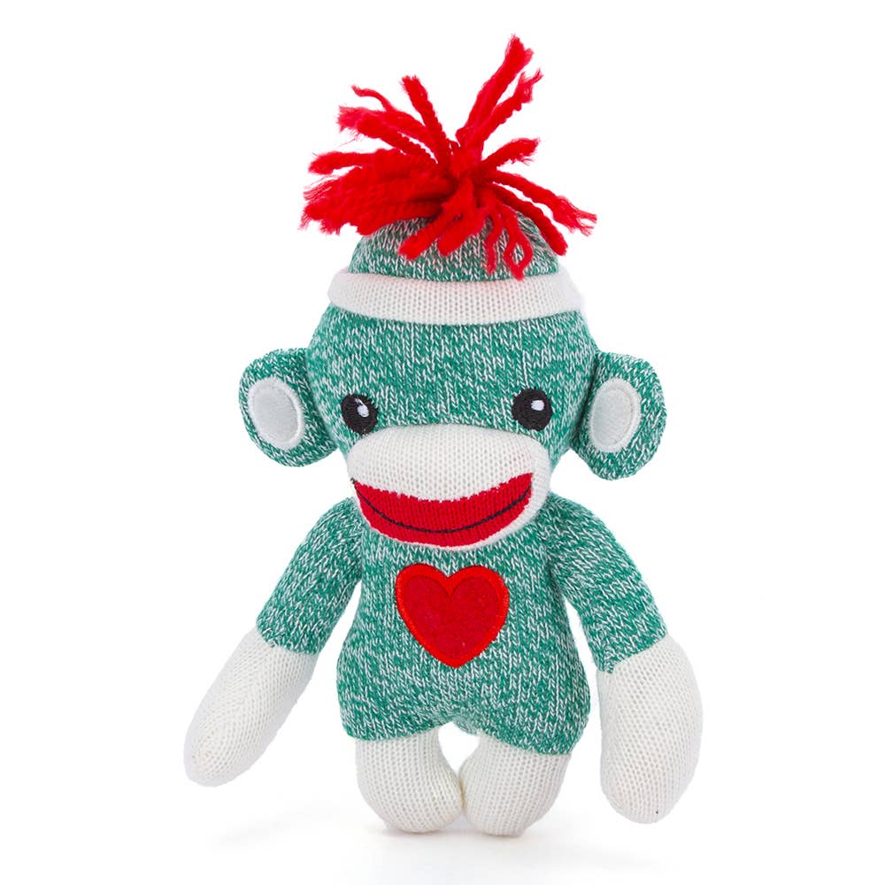 Plushland - Wholesale Stuffed/Plush Toy - Kids & Baby - 6″ Valentine Sock Monkey Plush | Valentine Monkey with Heart9