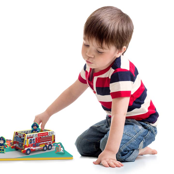 Storytime Toys – wholesale Pussel - Barn – Brandbil spel pussel