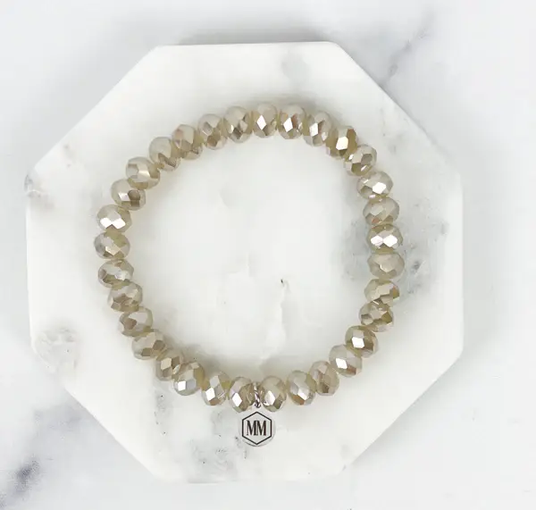 The Mod Miss – wholesale Beaded bracelet – Bracelet Beaded Crystal  "Custom Word"2