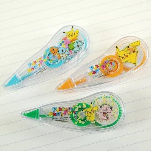 K-Wonderland - Wholesale Tape - Pokémon Happy Party Correction Tape5