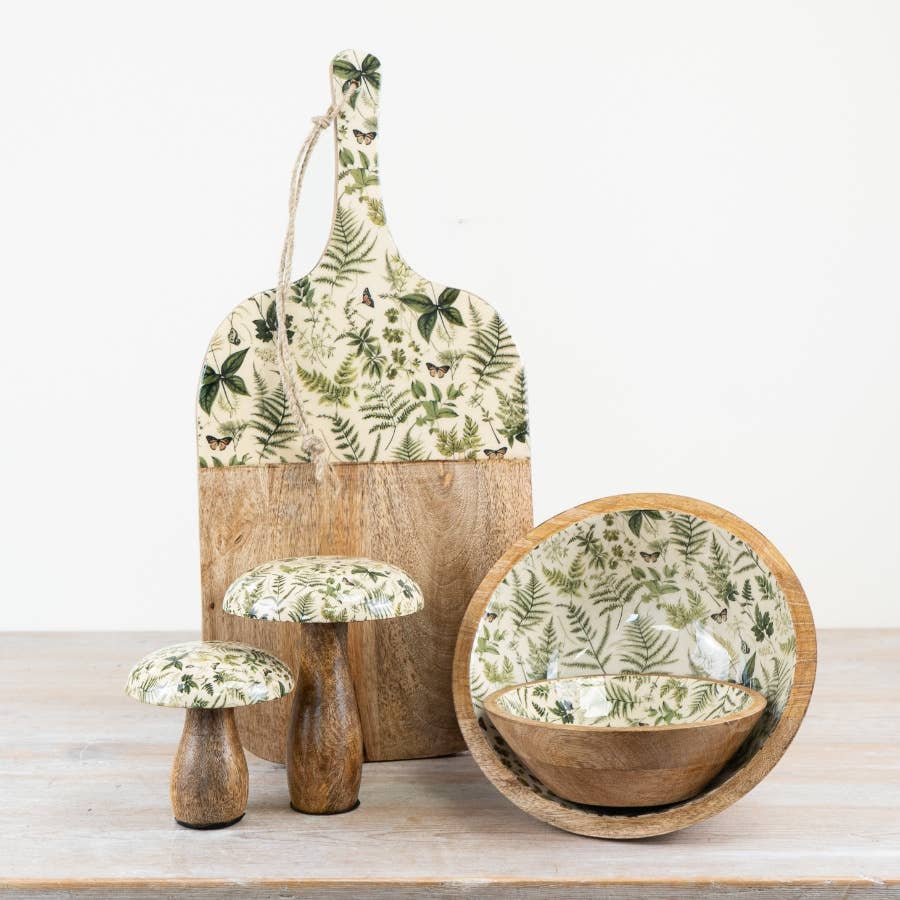 Gainsborough Giftware x Portland Living – wholesale Wreath – Fern Print Bowl, 17cm3