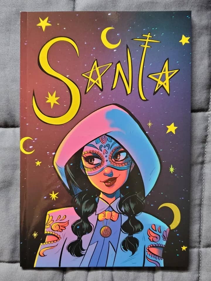 Santa, SJW Latina Superhero Graphic Novel for wholesale by Latina Comics